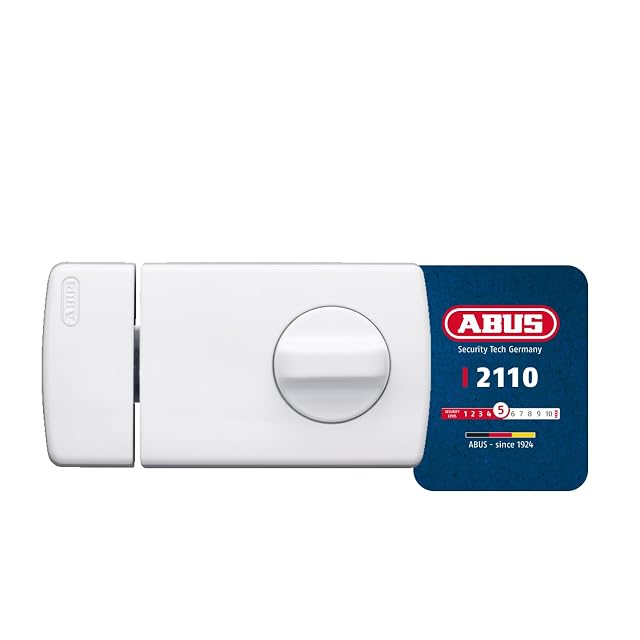 Serratura supplementare per porta ABUS 2110 con pomolo girevole