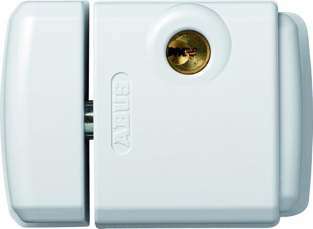 Serratura per finestra ABUS FTS3003 montata su un telaio