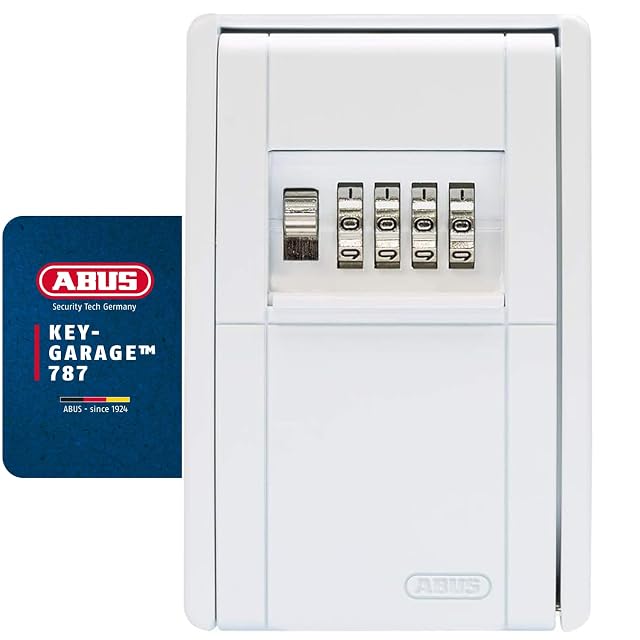 ABUS KeyGarage 787 in bianco su un muro intonacato