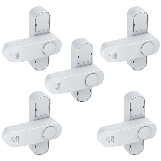 Catenacci di sicurezza per finestra BASI, set da cinque