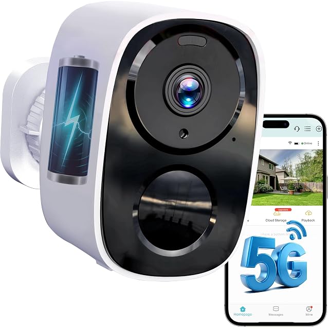 Telecamera di sicurezza a batteria HITELLARCAM CB54W