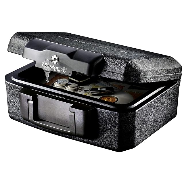 Cassetta portadocumenti ignifuga e impermeabile Master Lock