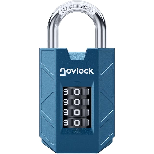 Lucchetto a combinazione a quattro cifre NovLock