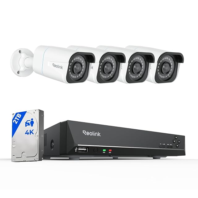 Kit di telecamere bullet PoE 4K Reolink RLK8-800B4