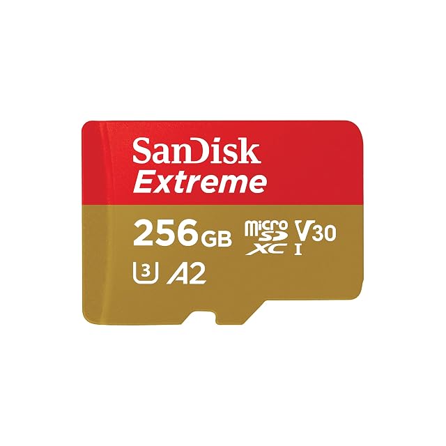 Scheda microSDXC SanDisk Extreme da 256 GB