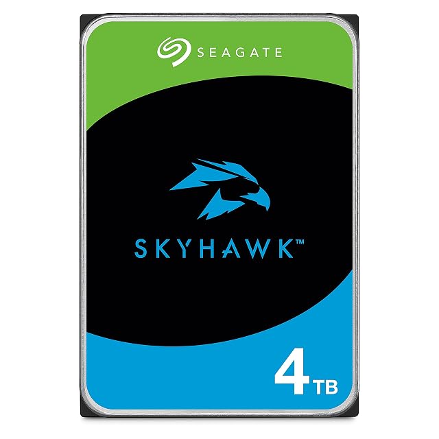 Disco per videosorveglianza Seagate SkyHawk da 4 TB