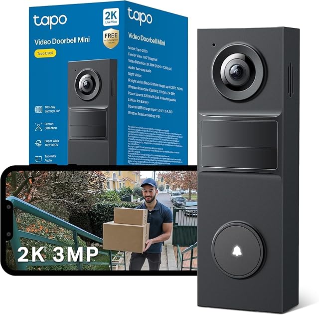 Videocitofono a batteria Tapo D205