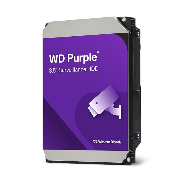 Disco per videosorveglianza Western Digital WD Purple da 2 TB
