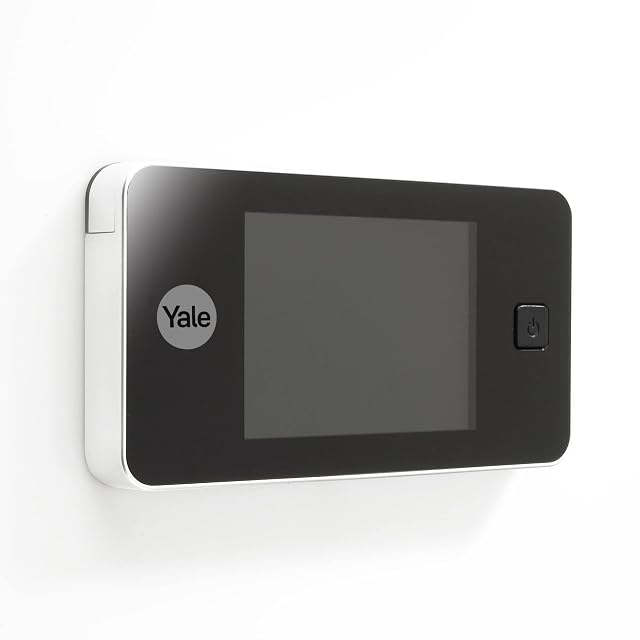 Spioncino digitale Yale in bianco